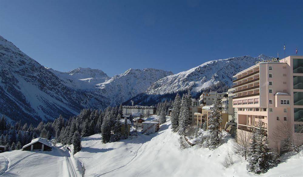 Hotel Cristallo Ароза Экстерьер фото