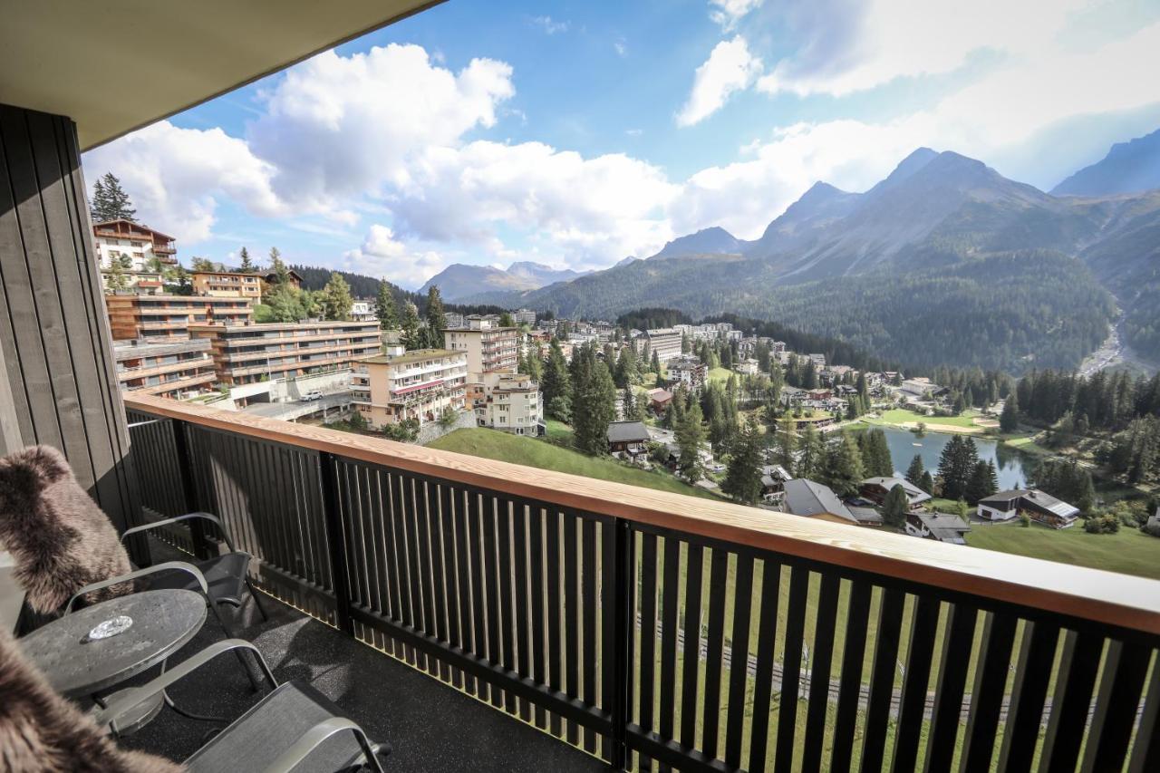 Hotel Cristallo Ароза Экстерьер фото
